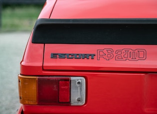 1980 Ford Escort (Mk2) RS2000