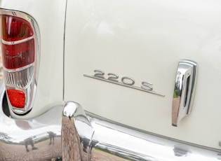 1957 Mercedes-Benz (W180-II) 220 S Cabriolet