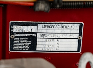 1991 Mercedes-Benz (W463) 300GD SWB 