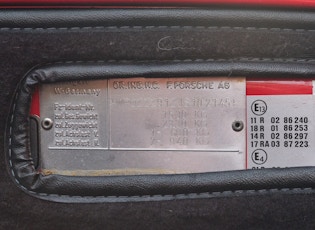 1988 Porsche 911 Carrera 3.2 Sport - G50 - 59,381 Miles