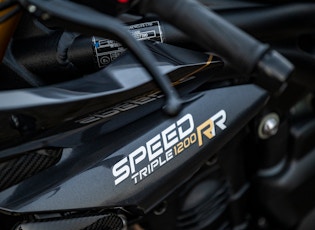 2023 Triumph Speed Triple RR - Bond Edition - 5 miles