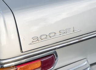 1972 Mercedes-Benz (W109) 300 SEL