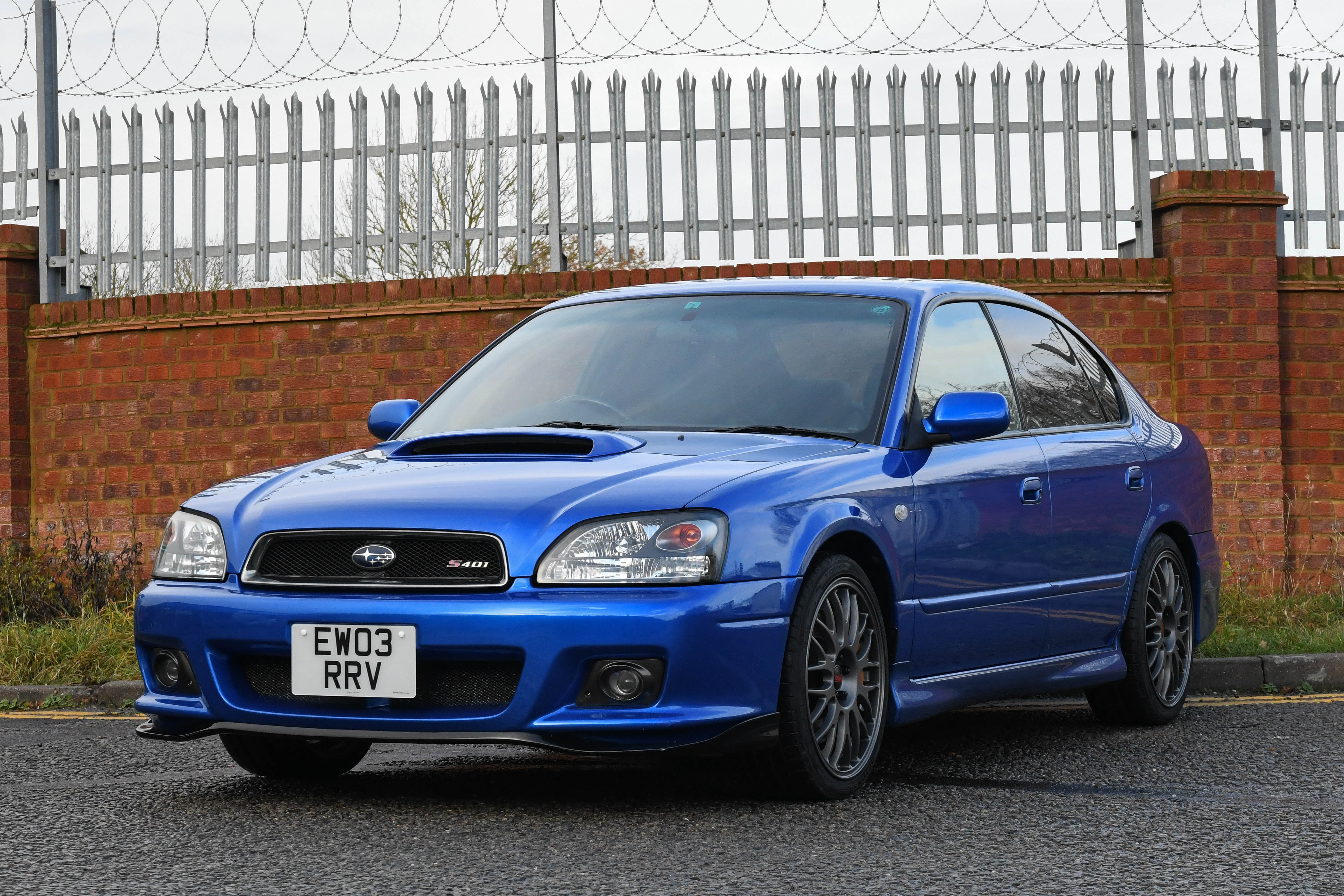 【希少】Hi-Story SUBARU LEGACY S401 Hi-Story Brand 1/43 Resin Car Model Legacy S401 STI Version