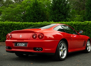 1999 Ferrari 550 Maranello - 10,970 Miles - EX Jay Kay