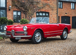 1960 Alfa Romeo 2000 Touring Spider