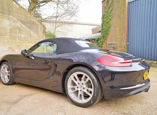 2015 Porsche (981) Boxster S