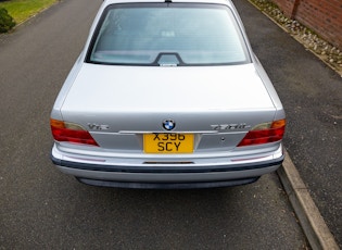 2000 BMW (E38) 750iL - 48,296 KM