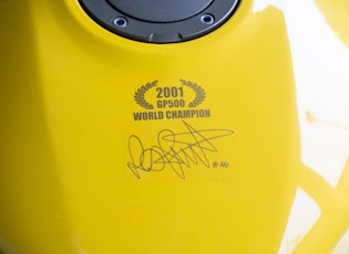 2002 Honda CBR 600F4i & Valentino Rossi Signed Helmet 
