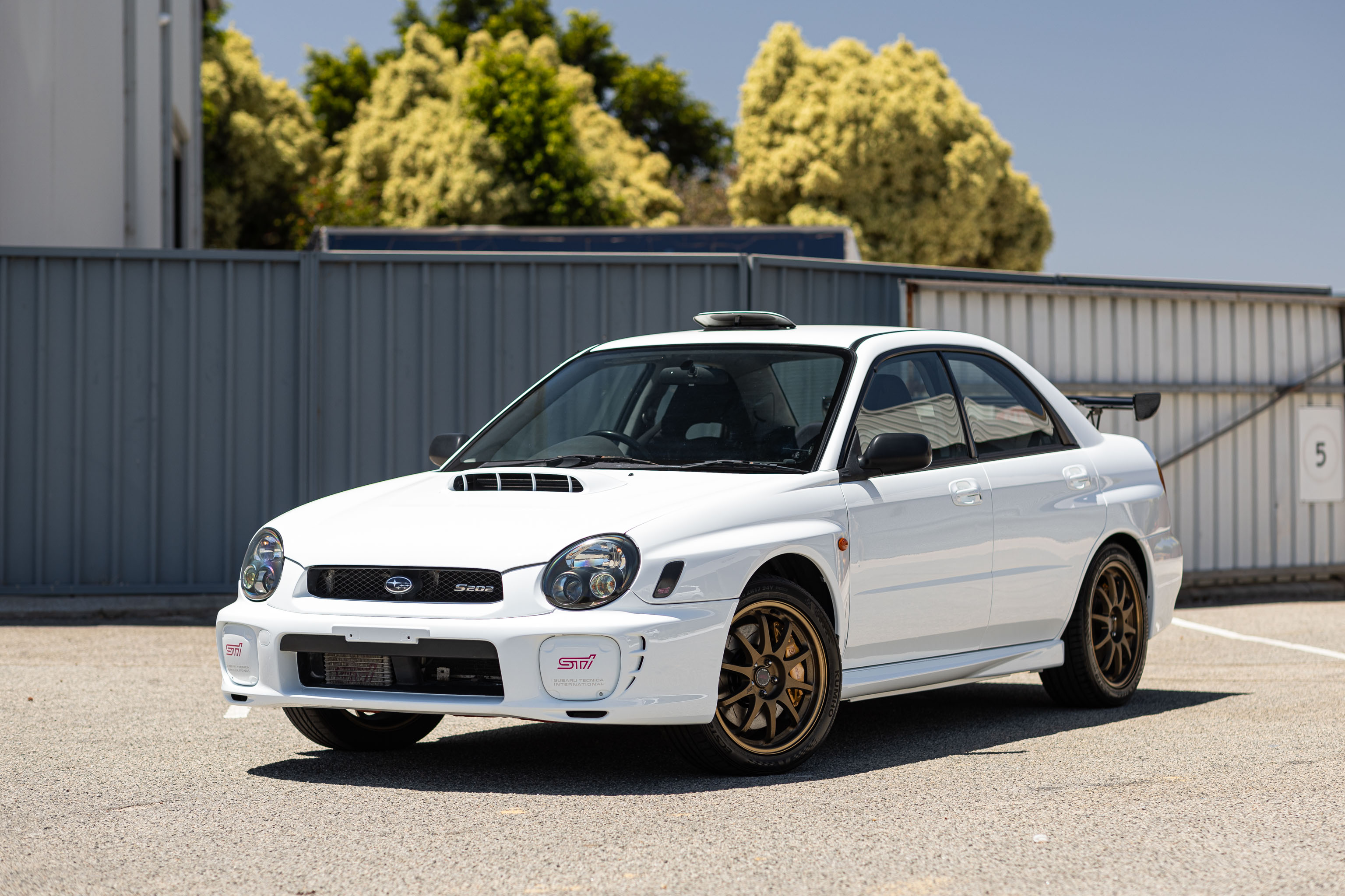 2002 Subaru Impreza WRX STI S202 for sale by auction in