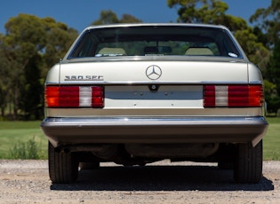 1983 Mercedes-Benz (W126) 380 SEC Coupe