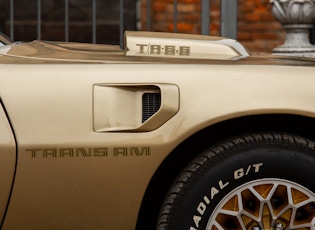 1978 Pontiac Firebird Trans Am Gold Special Edition