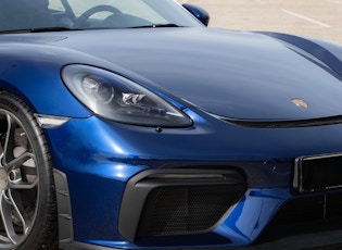 2021 Porsche 718 Cayman GT4 Clubsport - Manual