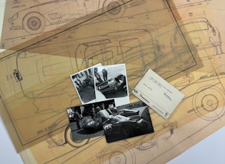 A Collection Of Ferrari Blueprints and Photographs 