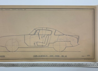 A Collection Of Ferrari Blueprints and Photographs 