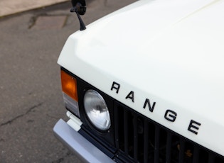 1974 Range Rover Classic 2 Door 'Suffix C'