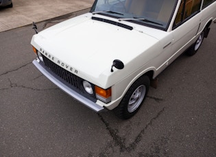 1974 Range Rover Classic 2 Door 'Suffix C'