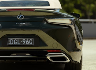 2021 Lexus LC500 Convertible