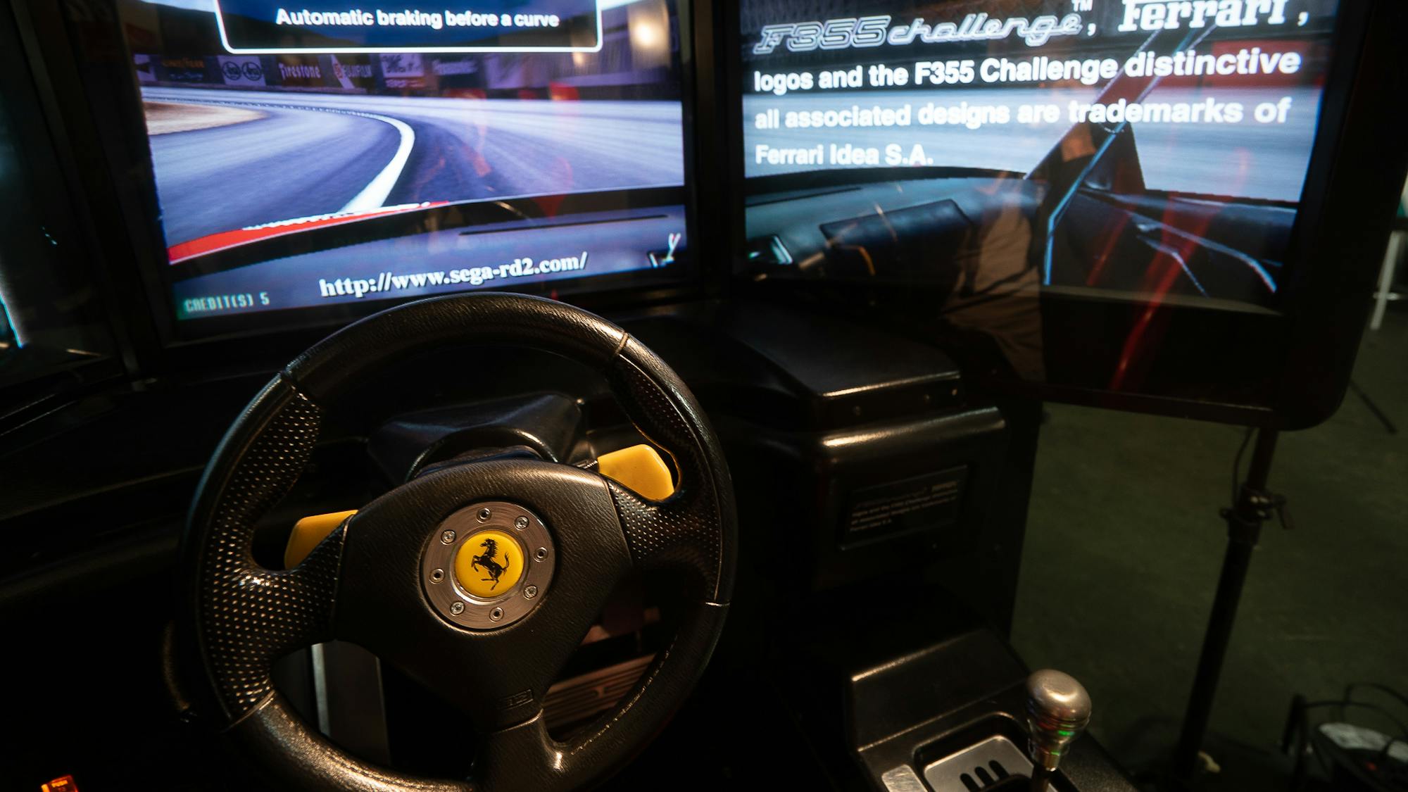 Sega Ferrari F355 Challenge Dx Racing Simulator for sale by auction in ...