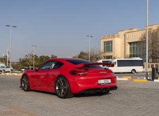 2016 Porsche (981) Cayman GT4