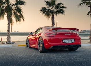 2016 Porsche (981) Cayman GT4