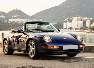 1994 Porsche 911 (993) Carrera Cabriolet - HK Registered