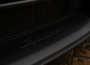 2020 Porsche 718 Spyder - Manual
