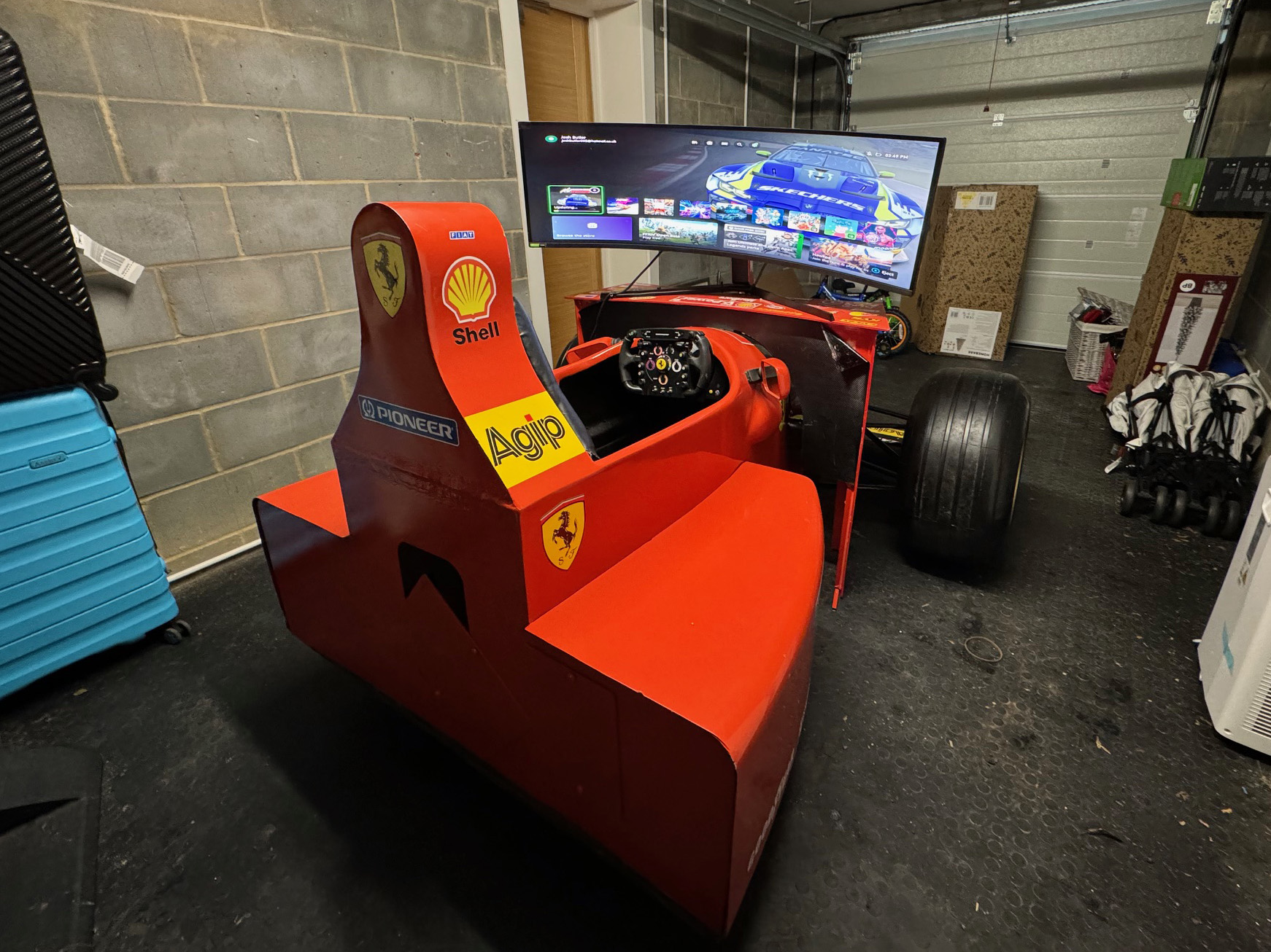 Ferrari F1 Tribute Racing Simulator