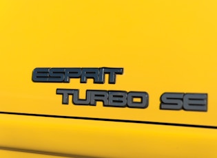 1989 Lotus Esprit Turbo SE - 43,508 km