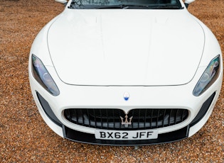 2012 Maserati GranTurismo MC Stradale