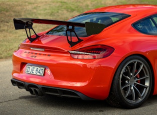 2016 Porsche (981) Cayman GT4