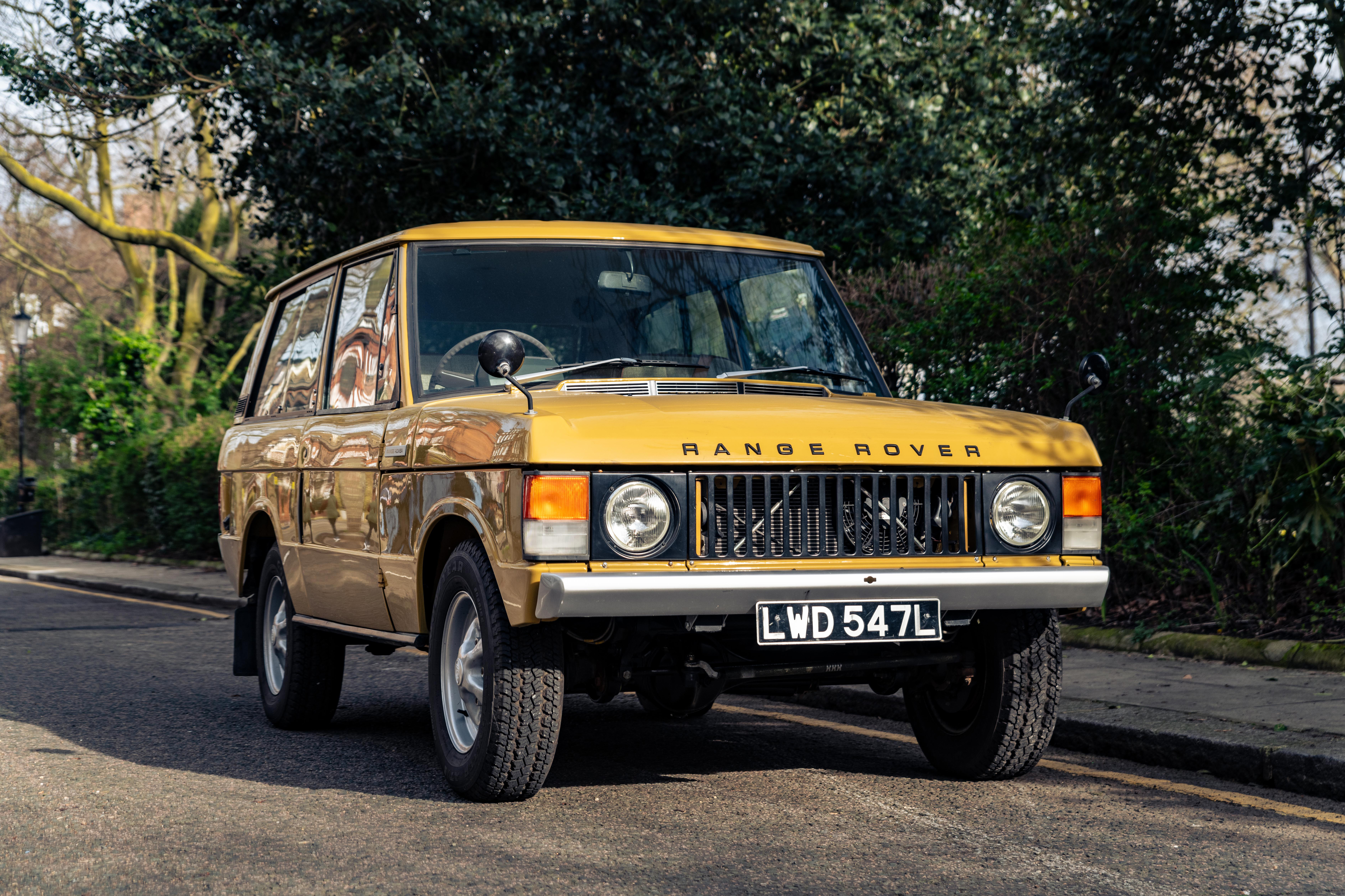 1973 Range Rover Classic 2 Door