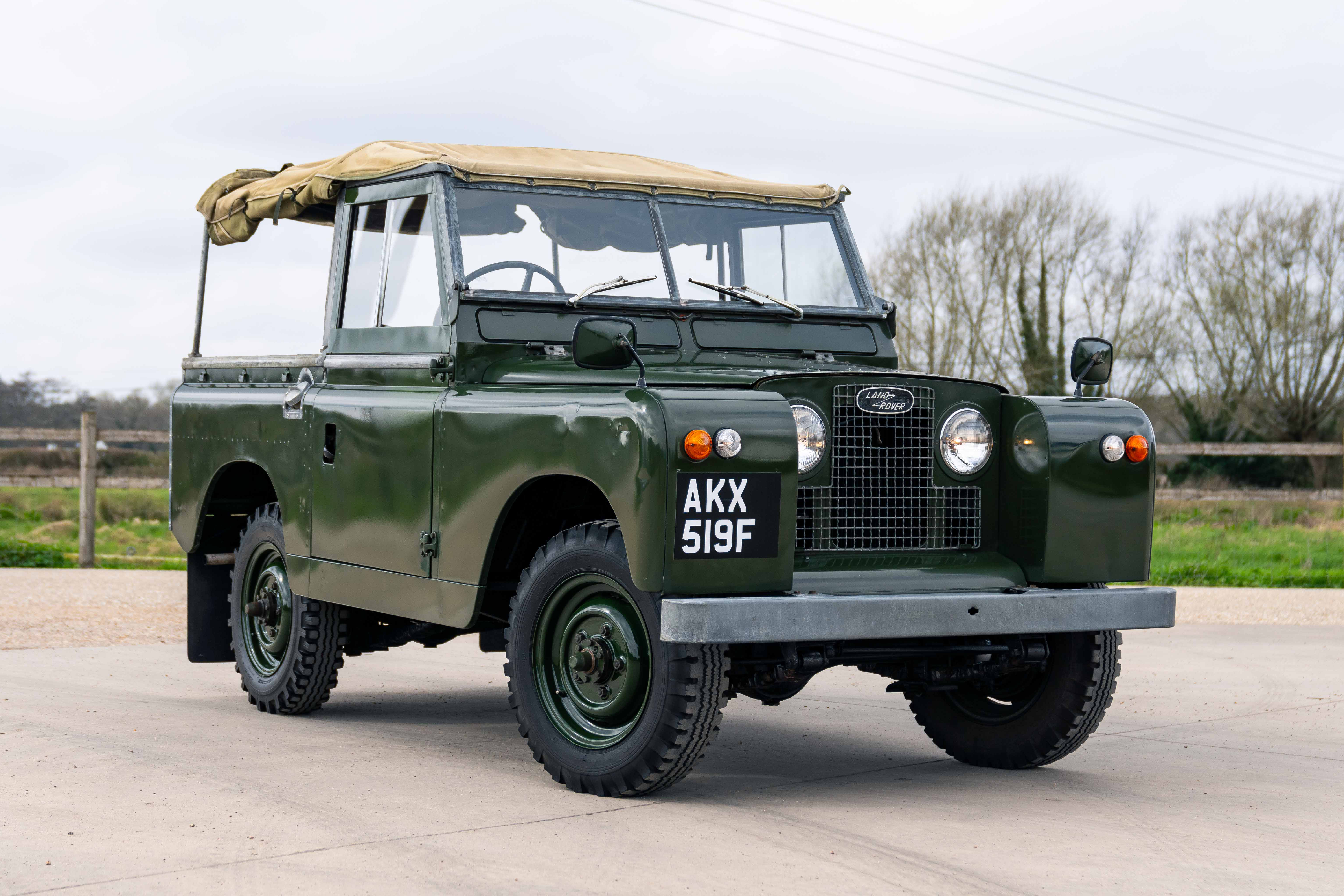 1967 Land Rover Series IIA 88" - 28,236 miles