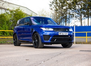 2016 Range Rover Sport SVR