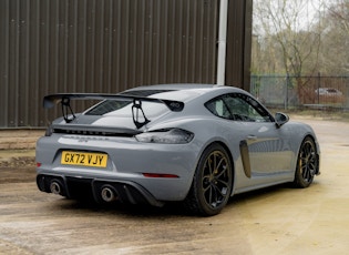 2022 Porsche 718 Cayman GT4 Clubsport