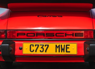 1986 Porsche 911 Carrera 3.2 Sport