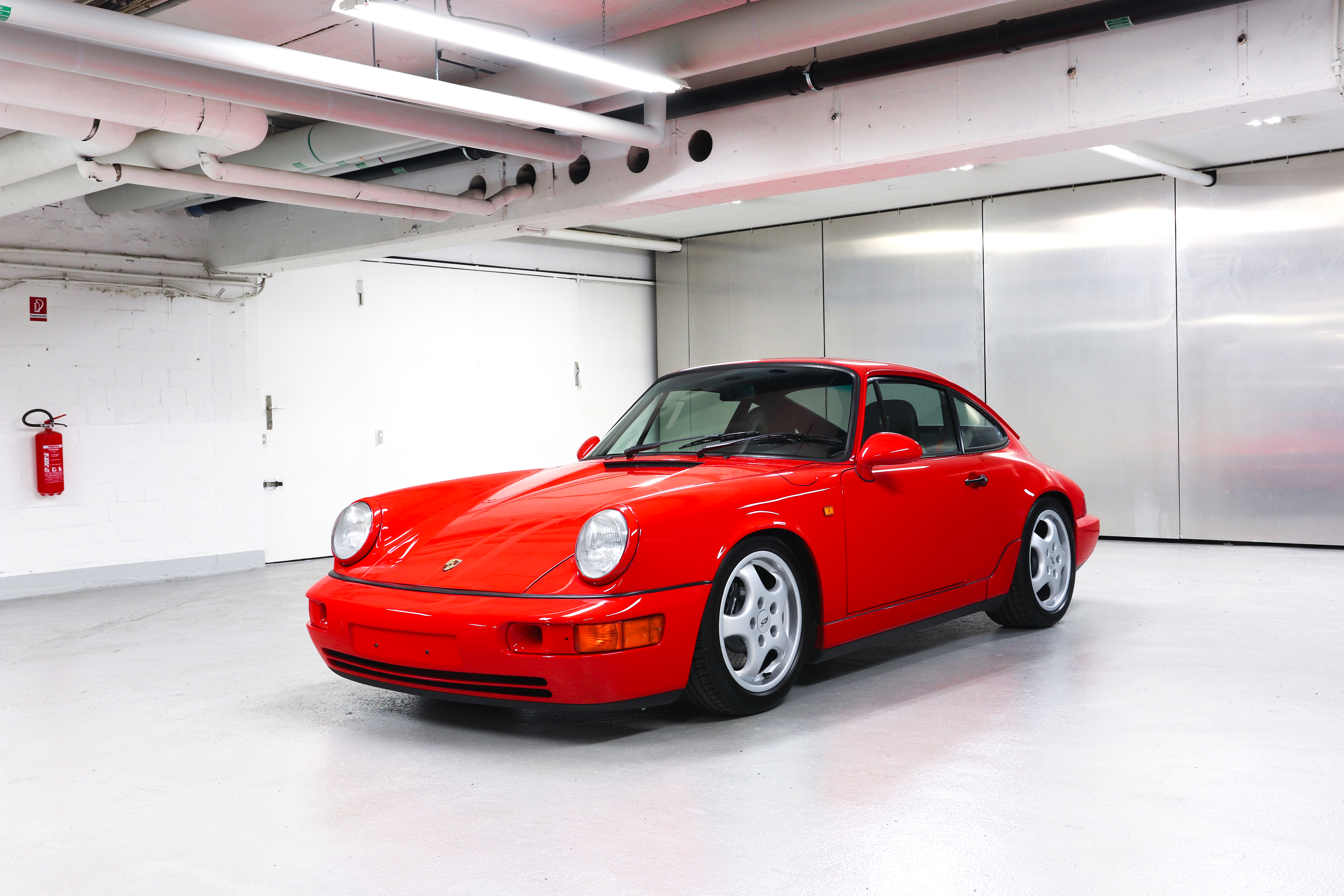 VISION ポルシェ 911 (964) Carrera RS 1992 VISION 1/43 Porsche 911 (964) Carrera RS 1992 White / Red