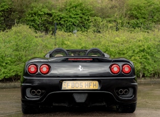 2005 Ferrari 360 Spider F1