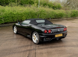 2005 Ferrari 360 Spider F1