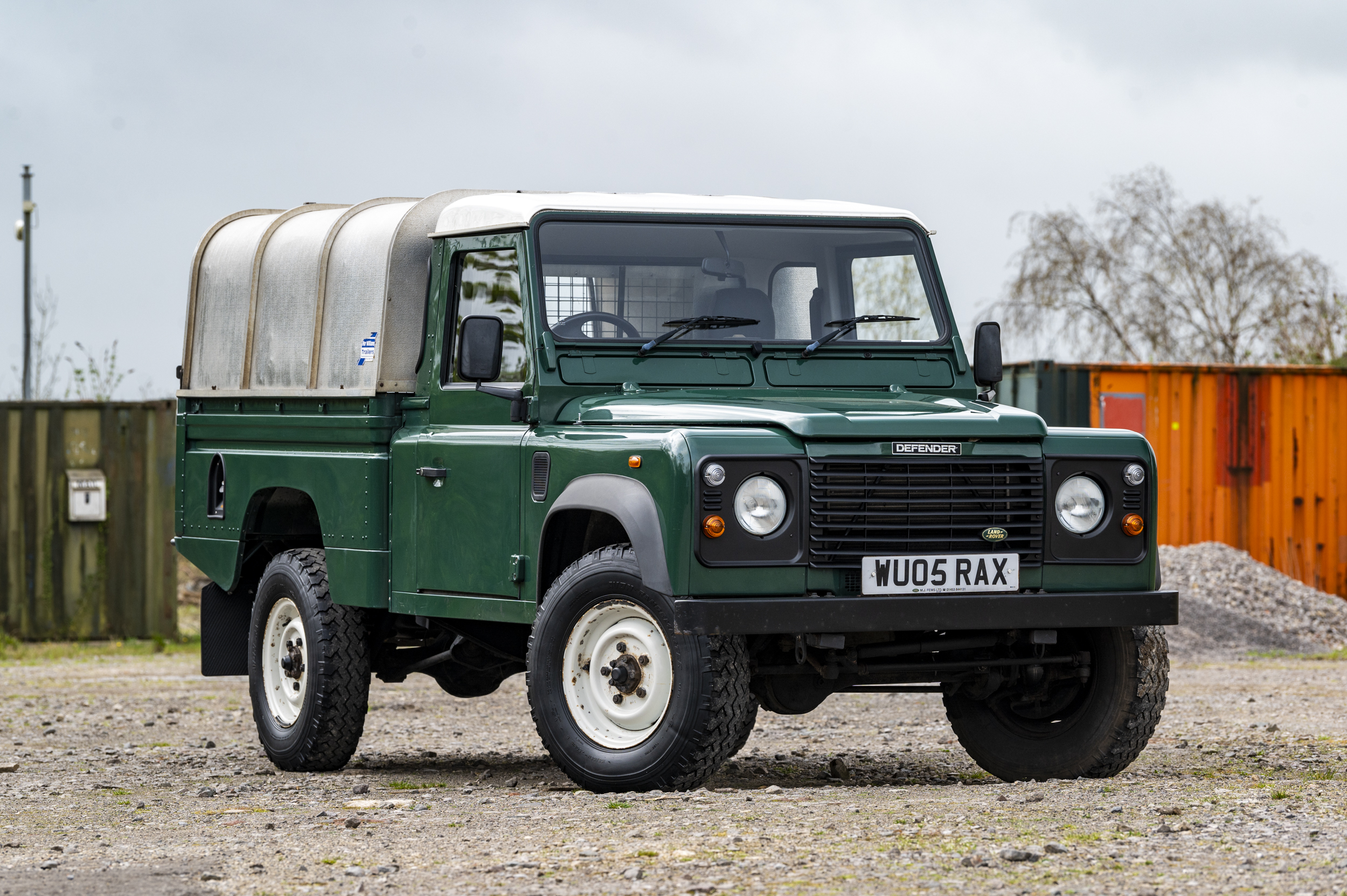 2005 Land Rover Defender 110 Td5 Pick Up – 38,982 Miles - VAT Q