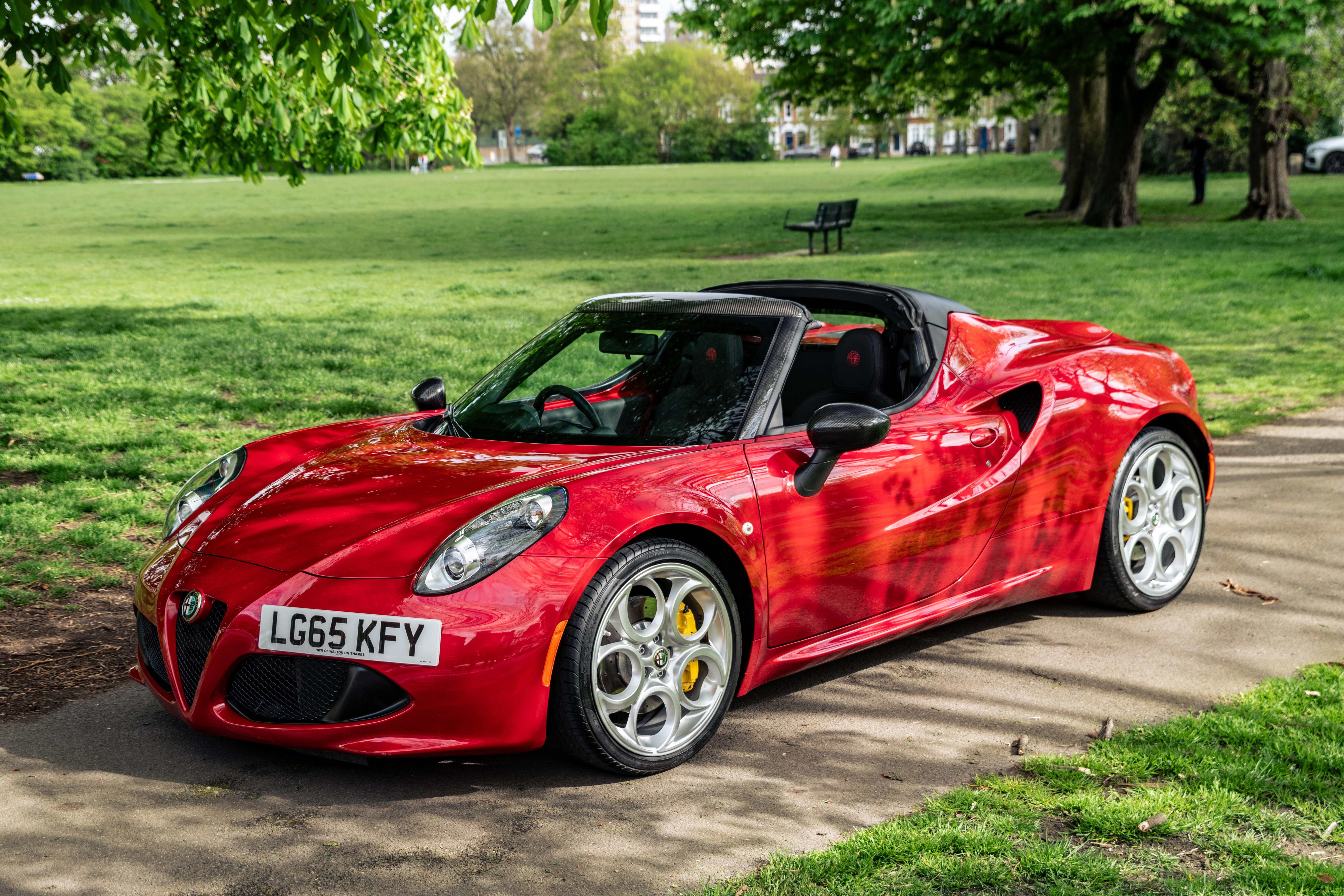 2015 Alfa Romeo 4C Spider