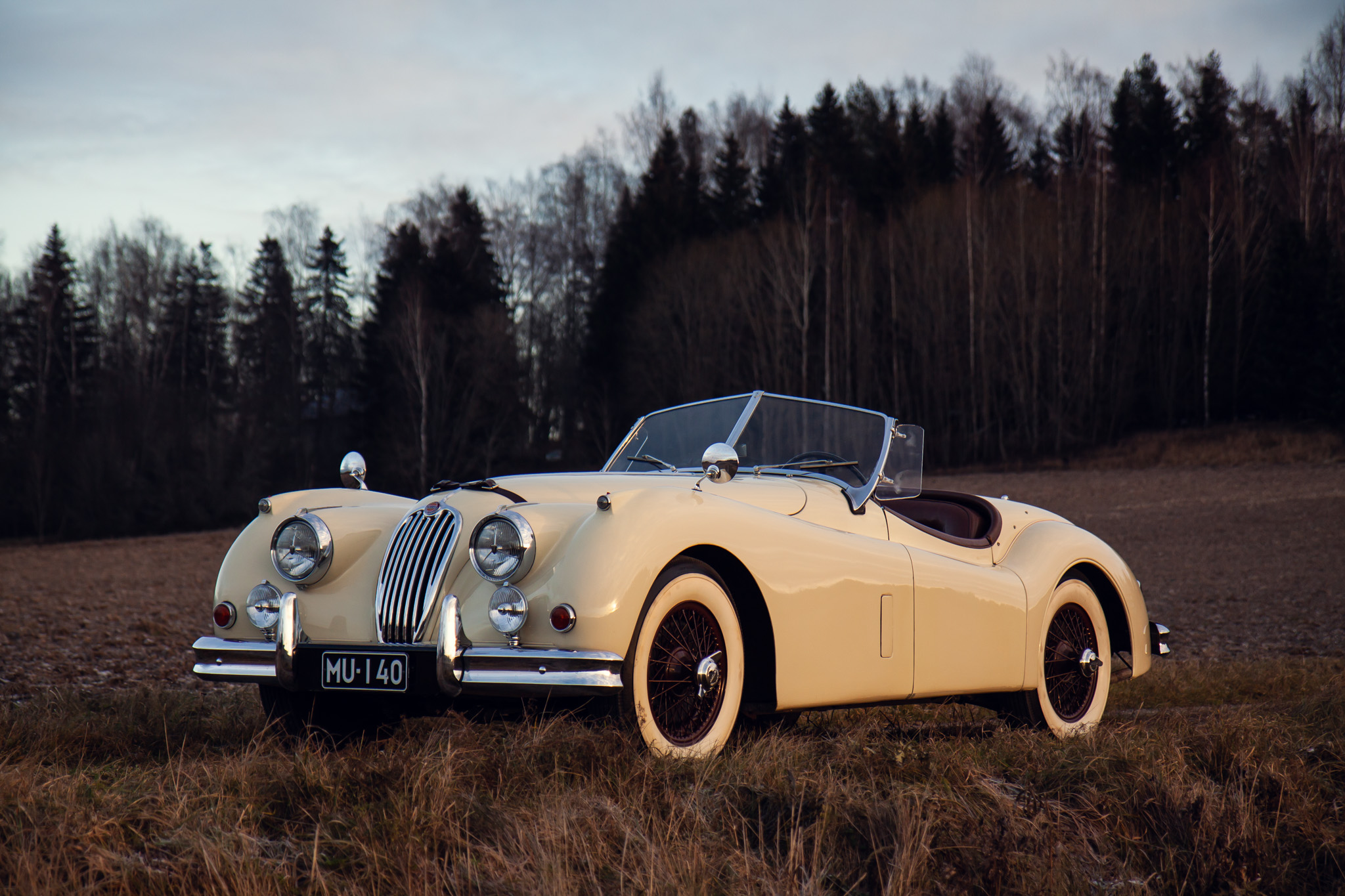 1956 Jaguar XK140 OTS