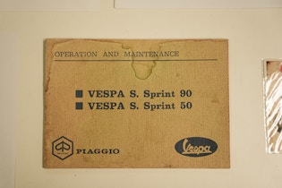 1968 Piaggio Vespa 50 Super Sprint