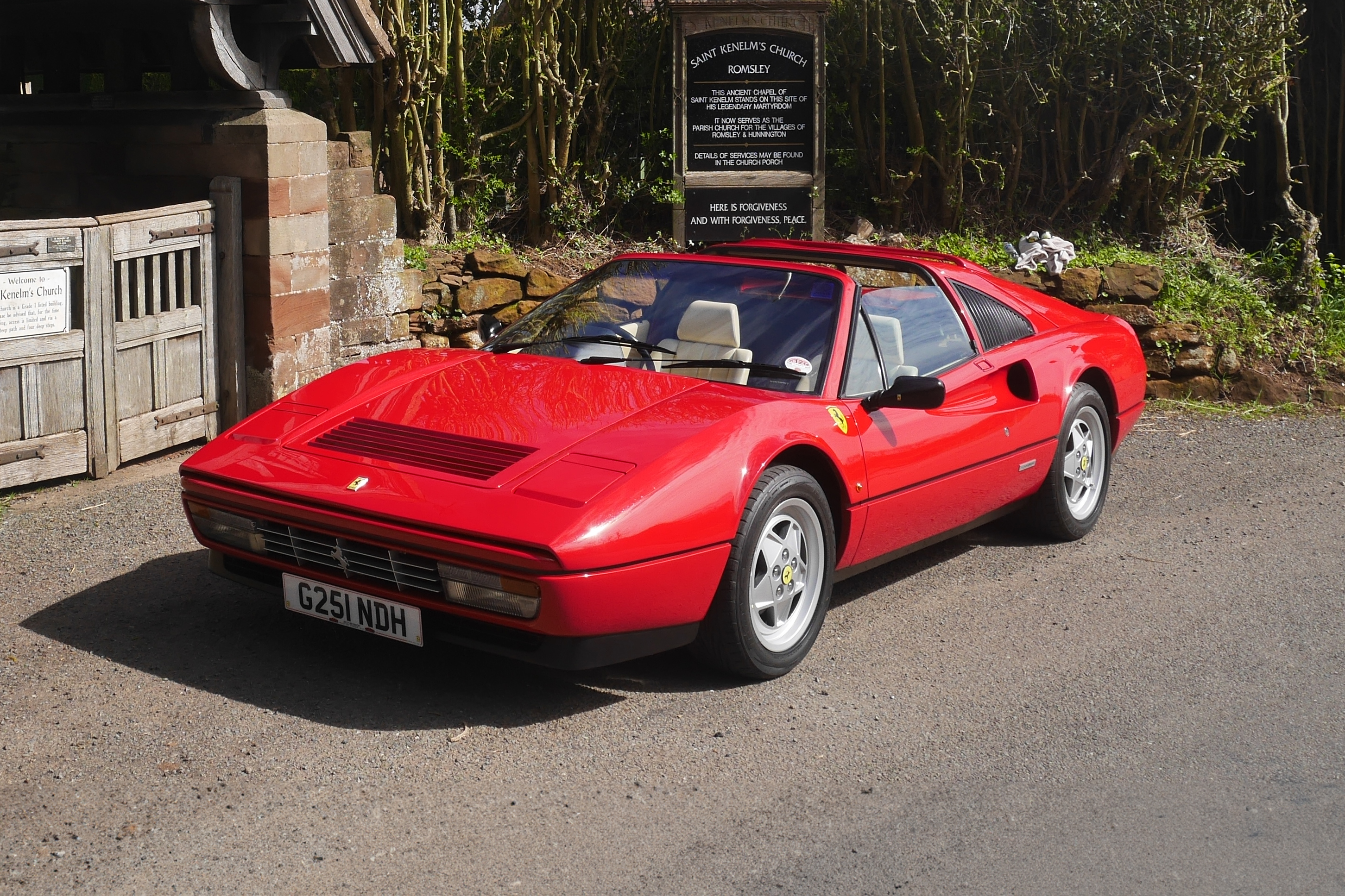 1989 Ferrari 328 GTS - 35,929 Miles