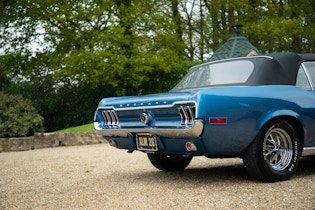 1968 Ford Mustang 302 J-Code Convertible - RHD