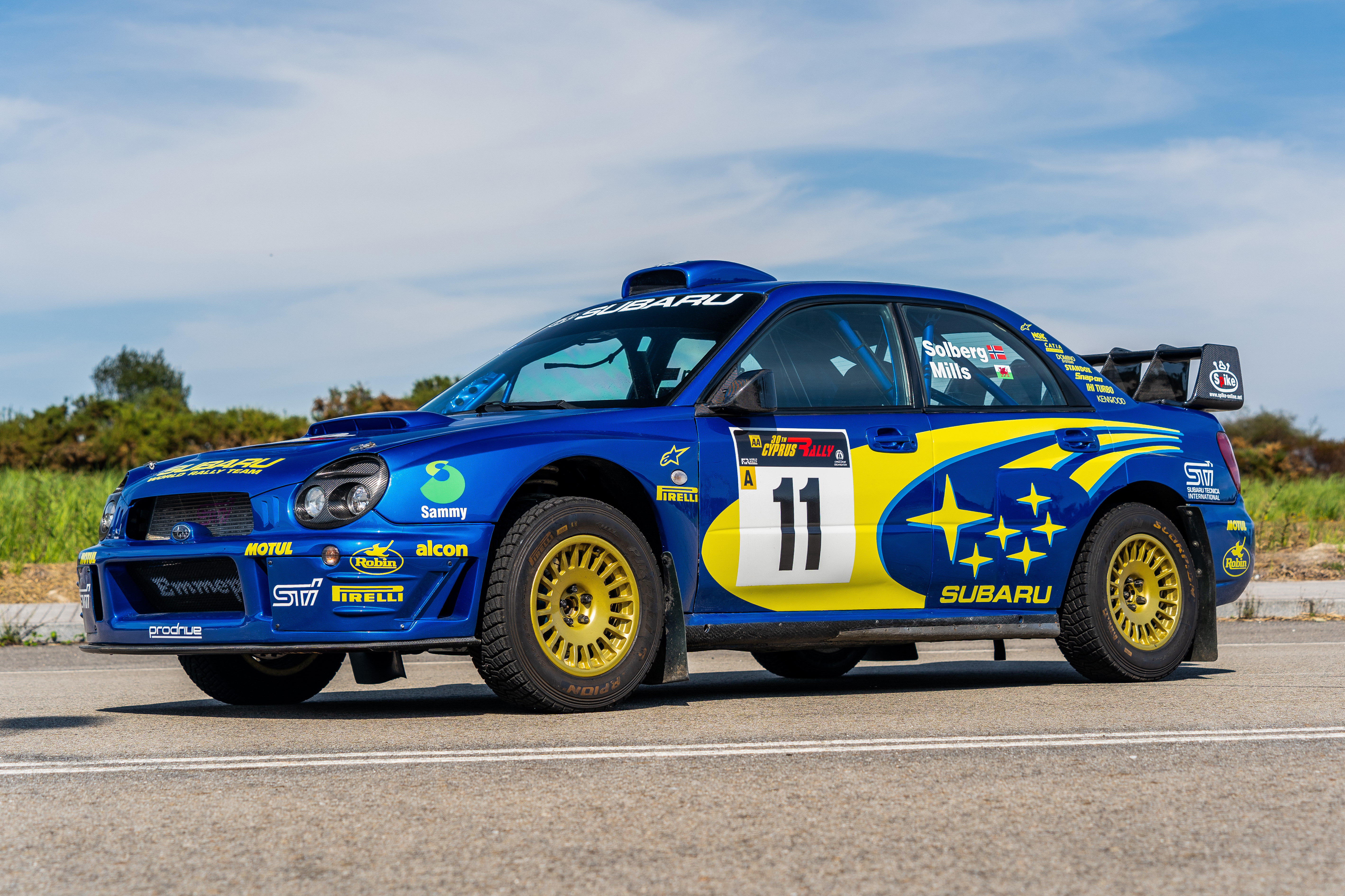 2002 Subaru Impreza S8 WRC - Ex Petter Solberg