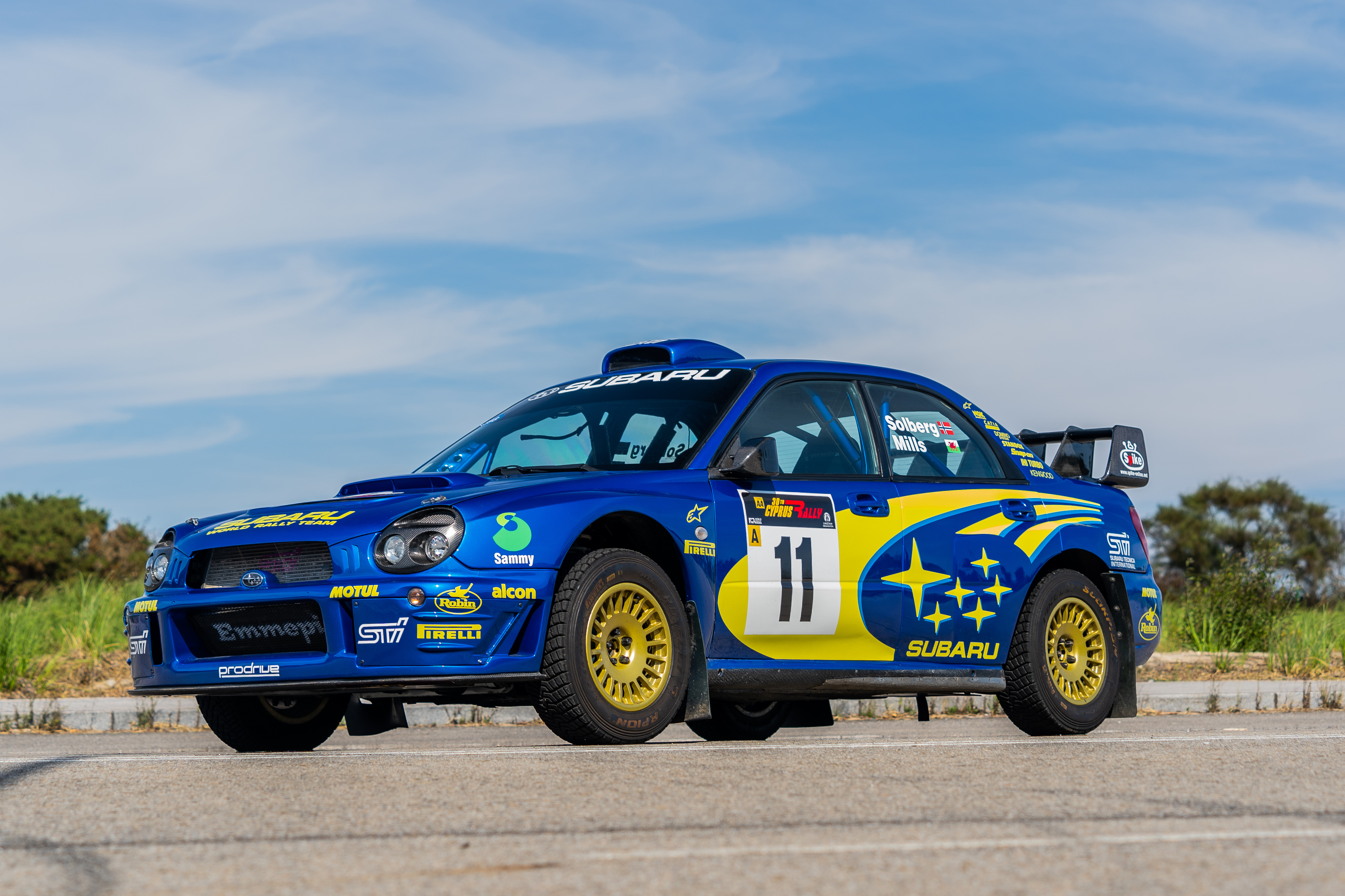 2002 Subaru Impreza S8 WRC - Ex Petter Solberg For Sale By Auction In ...