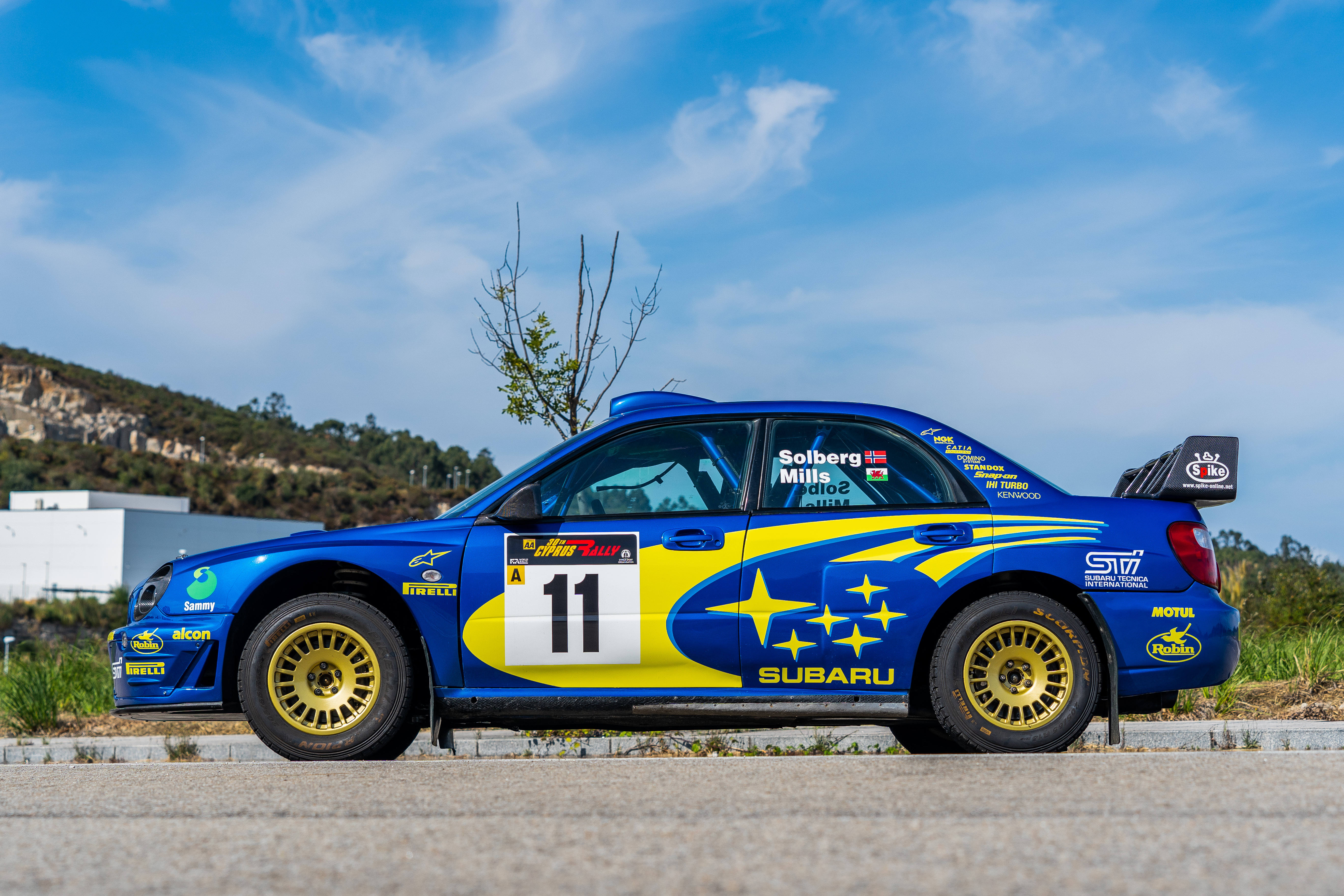 2002 Subaru Impreza S8 WRC - Ex Petter Solberg for sale by auction