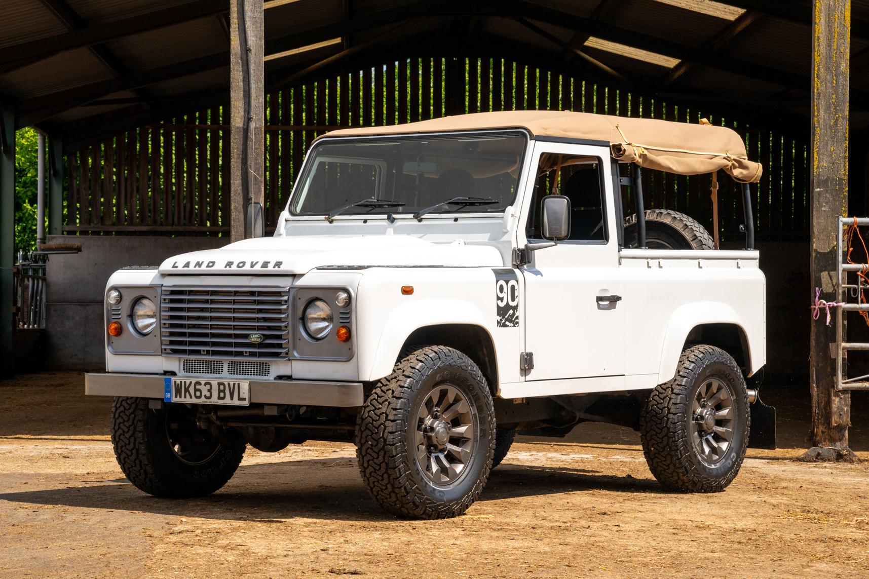 2013 Land Rover Defender 90 Soft Top - VAT Q