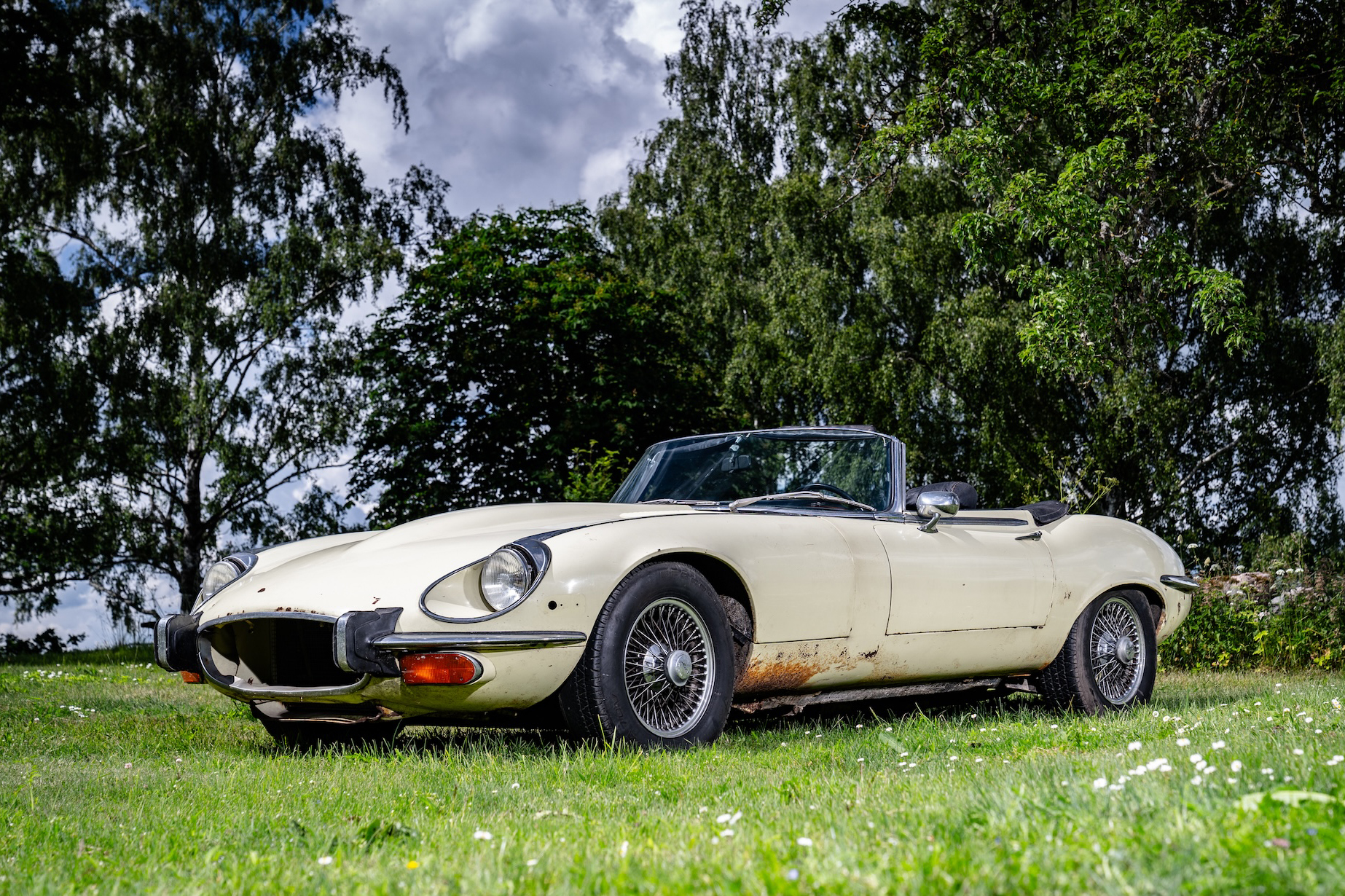 1973 Jaguar E-Type Series 3 V12 Roadster - Project