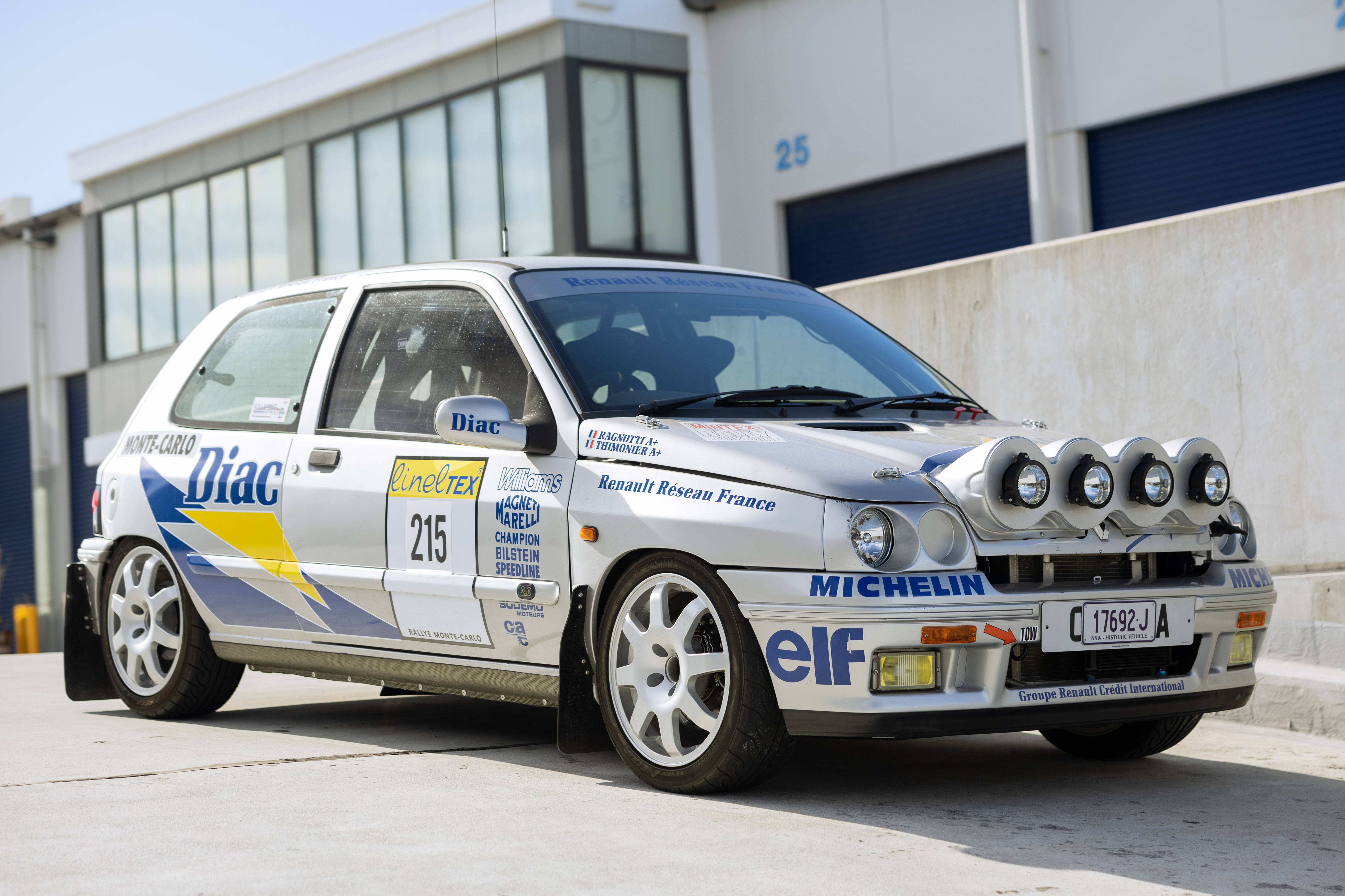 1994 Renault Clio Williams – Rally Car